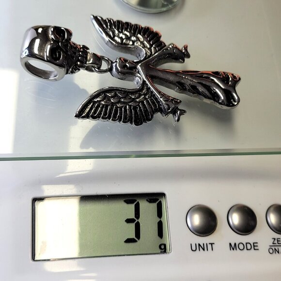 Skeleton Pendant Stainless Steel - Picture 8 of 10